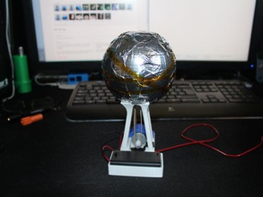 bolsillo de van graaff generador la electrónica ciencia hobby 3d print model - Mito3D