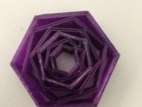 3d hexagon printing robbinsvillehighschool 3d print model - Mito3D