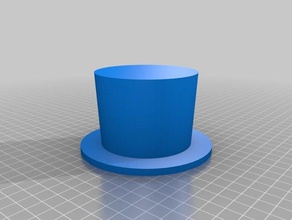 my customized top hat octopus - accessories 3d print model - Mito3D