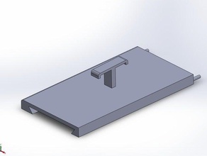 gleitende Schublade Kühlschrank Küche und Esszimmer 3d print model - Mito3D