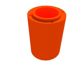 filament spool-Schraube 3d Drucker Zubehör filament-Spule prusa i2 i3 reprap 3d print model - Mito3D