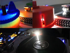 lightshow giradischi musica ghostlyvinyl lighteffects strobo 3d print model - Mito3D