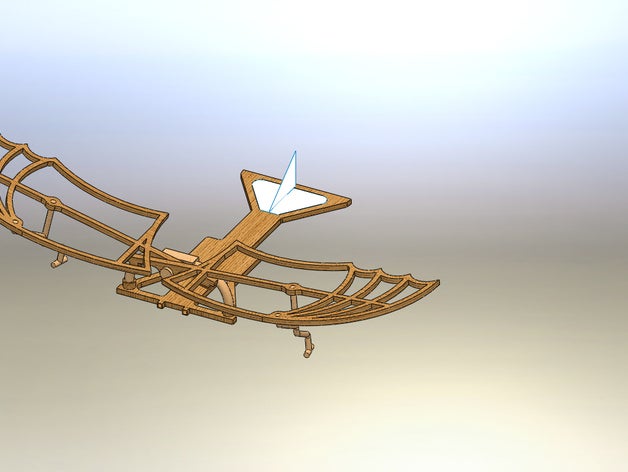 ornithopter da vinci 3d printers 3D print model - Mito3D