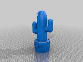 cactus austin falcão criaturas 3d print model - Mito3D