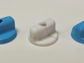 écrous à oreilles les pièces de rechange l'écrou thumbnut 3d print model - Mito3D