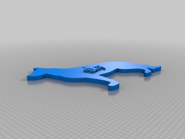 ciel de porte-clés personnalisé 3D print model - Mito3D
