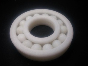 bearing splitted perfect balls parts ball printable 3d print model - Mito3D