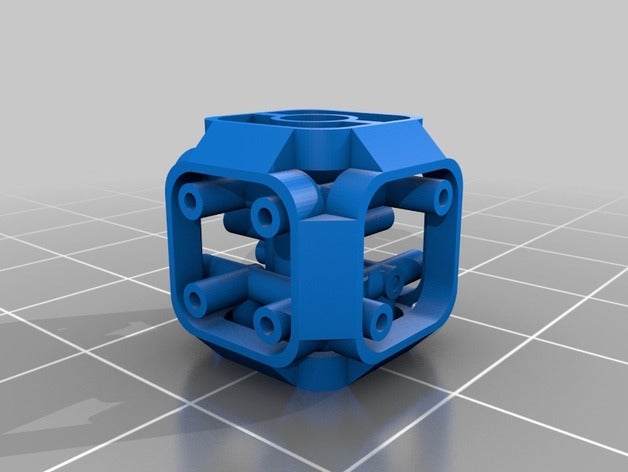 skeleton dice 3D print model - Mito3D