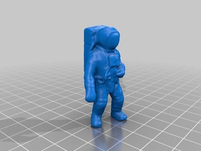 astronaut 3d-drucken Kosmonaut ev Raum-Anzug 3d print model - Mito3D