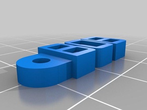 bob organização personalizado 3d print model - Mito3D