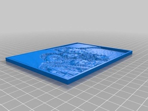 el parque jh Arte en 2d personalizado 3d print model - Mito3D