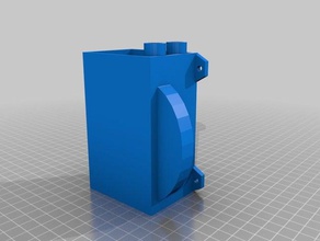 pump sump reservoir hot end coolant 3d printer extruders water cooled extruder 3d print model - Mito3D