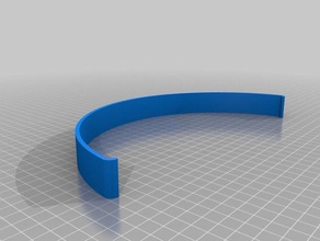 meine angepasste clip stehen tablet kundengebundene 3d print model - Mito3D