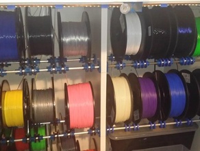 multi-cola universal filamento del sistema de alimentación impresora 3d accesorios los rodamientos filamentchallenge las barras la bobina rodamiento 3d print model - Mito3D