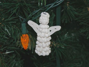 angel ornament decor christmas 3d print model - Mito3D