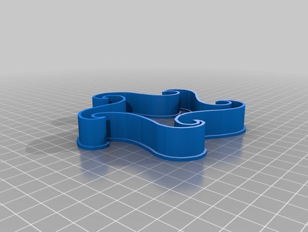 roger clyne Friedensstifter Glyphe ' cookie-cutter Küche und Esszimmer cookie cutter 3D print model - Mito3D