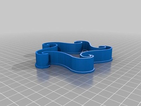 roger clyne constructores de paz glifo del cortador la galleta cocina y comedor galletas 3d print model - Mito3D
