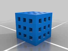 essentielle ensemble d'étalonnage d'autres 20mm boîte cube 3d l'indice de référence calibrer sketchup test 3d print model - Mito3D
