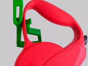 chien extensible plomb clip de ceinture gadgets 3d print model - Mito3D