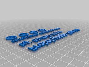 prototypage sinais e logotipos personalizado 3d print model - Mito3D