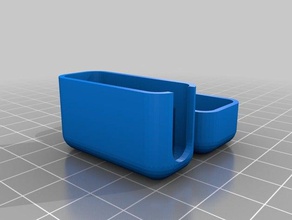 il mio personalizzato spazzolino box w coperchio 13x18x35 bagno su misura 3d print model - Mito3D