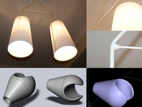 ceilling lamp supports other 3d household ikea useful 3d print model - Mito3D