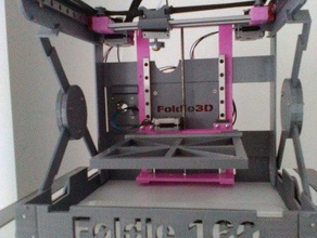 foldie 3d fff de la impresora Las impresoras Impresora art diseño educación ingeniería plegable bisagra ordenador portátil mecánica portable imprimible escuela sketchup estudiante 3d print model - Mito3D