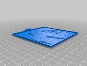 abbe-ben 2d-Kunst kundengebundene 3d print model - Mito3D