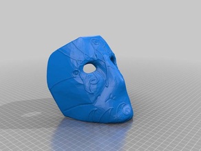 jack blades máscara juegos la 3d print model - Mito3D