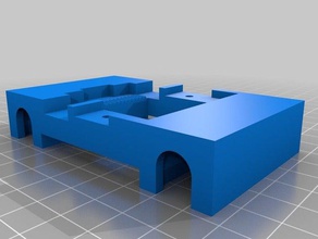flashforge x-Schlitten einzigen extruder stl 3d print model - Mito3D