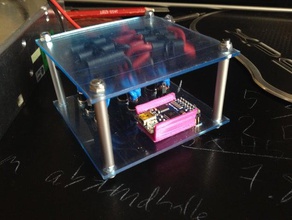 fadecandy mount electronics 3d print model - Mito3D