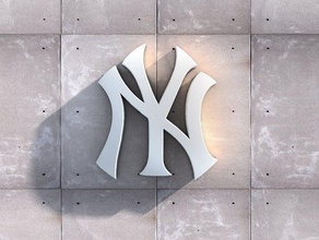 new york yankees logo segni e loghi ny nyc 3d print model - Mito3D