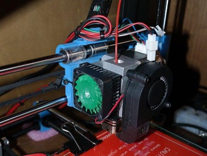 ventilador prusa i3 bq Impresora 3d de las piezas 3d print model - Mito3D