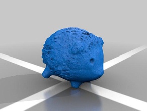 hedgehog animals animal blender cute sculpture 3d print model - Mito3D