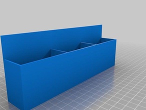 my customized remote holder2 containers 3d print model - Mito3D