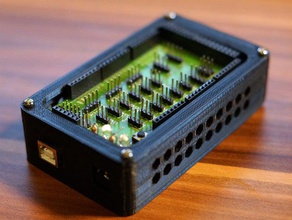 arudino mega 2560 + protoshield box enclosure diy arduino case adk project vented 3d print model - Mito3D