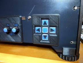 ctc flashforge tastatur frontblende copertura della tastiera Stampante 3d parti 3d print model - Mito3D