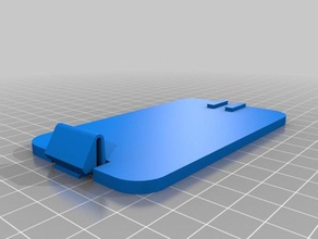 discovery 1000 metal detector battery cover electronics customized 3d print model - Mito3D