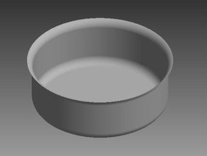 cereal bowl eat food fun 3d print model - Mito3D