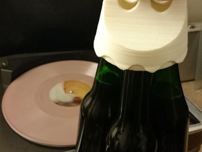 ghostly beer holder kitchen & dining ghostlyvinyl 3d print model - Mito3D