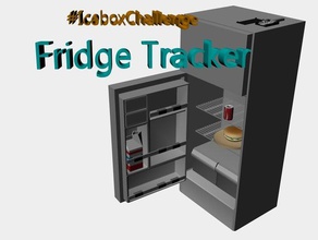 fridge tracker kitchen & dining button diy iceboxchallenge project raspberrypi raspberry pi webcam 3d print model - Mito3D