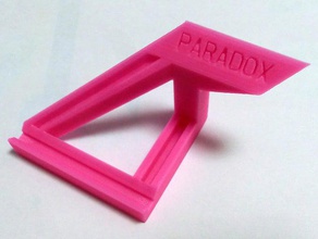 paradox illusions design - phone stand mobile 3d printing iphone penrose 3d print model - Mito3D