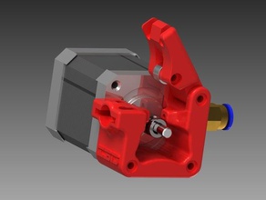 3d dolgu bowden doğrudan sürücü alanında v2 yazıcı ekstruder infill3d 3d print model - Mito3D