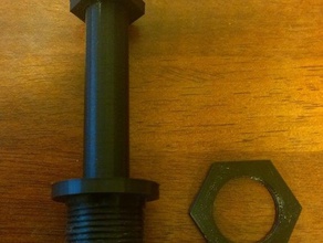 kleiner garnrollenhalter flashforge 3d-Drucker Teile filament-Spule filament spool holder spoolholder spool-Halter spool-mount 3d print model - Mito3D