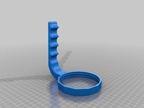 mason jar mug handle Küche und Esszimmer - adapter Becher remix 3d print model - Mito3D