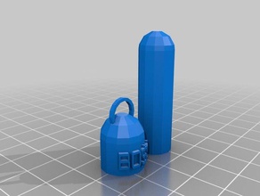 my customized bo geocache containers 3d print model - Mito3D
