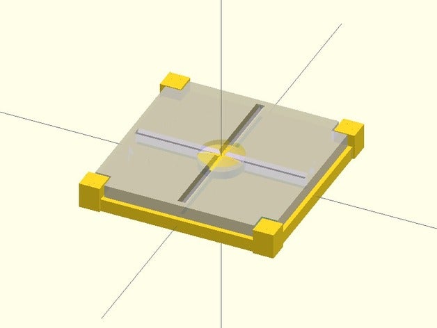 píldora de corte base cocina comedor 3d personalizador del desafío cortador openscad la herramienta útil 3D print model - Mito3D