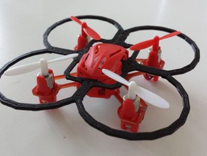 a proteção de d h lices despeje quadrocopter nano quad pro r c veículos 3d print model - Mito3D