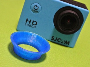 lens koruma kapağı sj4000 vücut kamera 3 yüksek kahraman qumox sjcam 3d print model - Mito3D