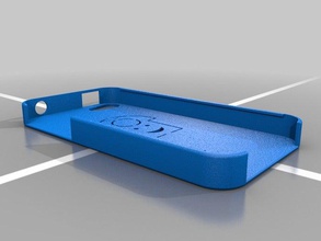 caso do iphone 4 cogumelo design 3d impressão 3d print model - Mito3D